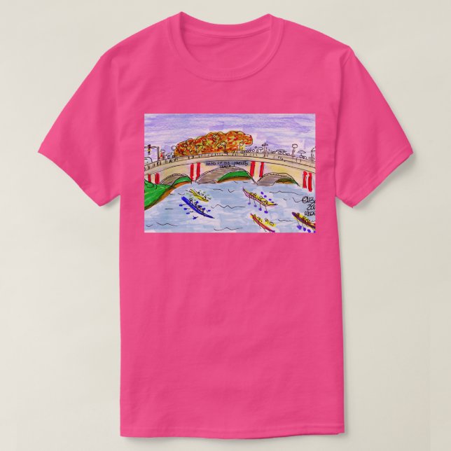 Regatta Head of the Charles T-Shirt (Design Front)