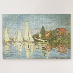 Regattas at Argenteuil, Monet Jigsaw Puzzle