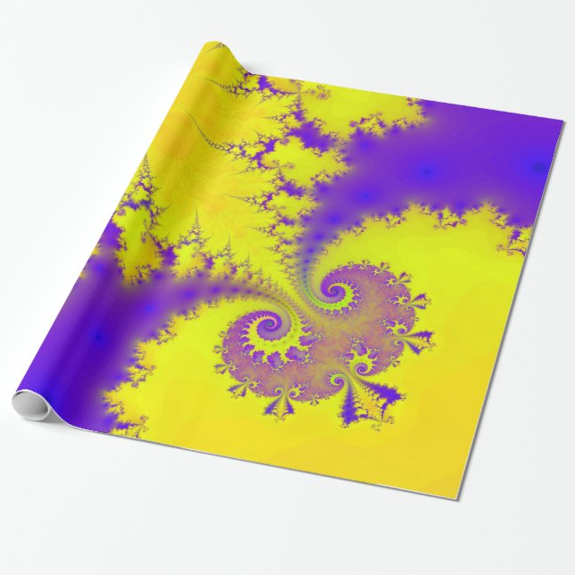 Regeant 3D Fractal Wrapping Paper (Unrolled)