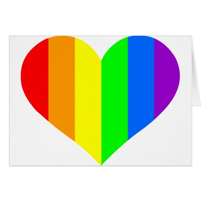 Regenbogenherz (Front Horizontal)
