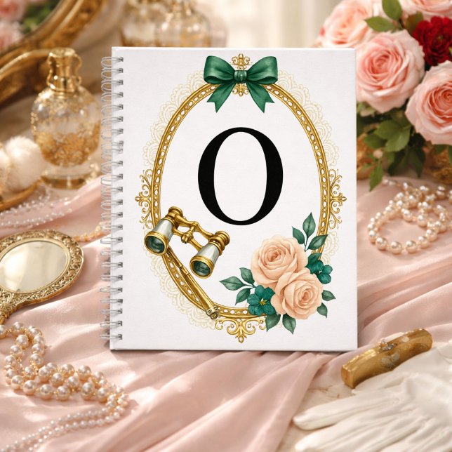 Regency Art Letter O Luxury Monogram Journal (Creator Uploaded)