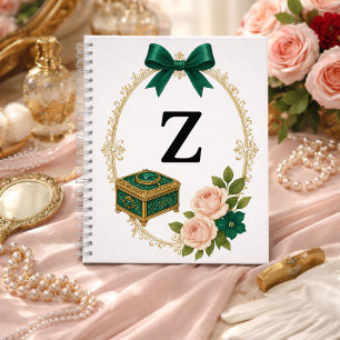 Regency Art Letter Z Luxury Monogram Journal 