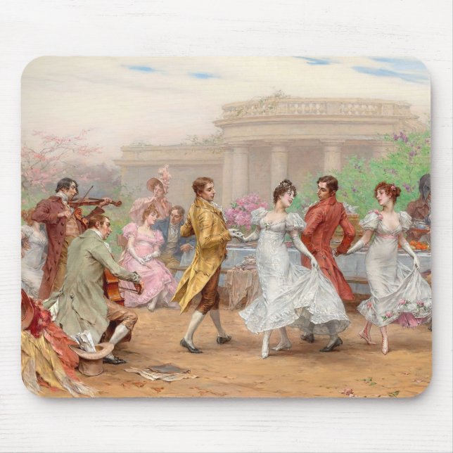 Regency Dancers Mousepad (Front)
