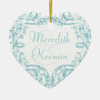 Regency Elegance First Christmas Together Ornament