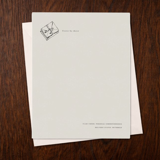 Regency Epistolary Dark Academia  Custom Letterhead (Creator Uploaded)