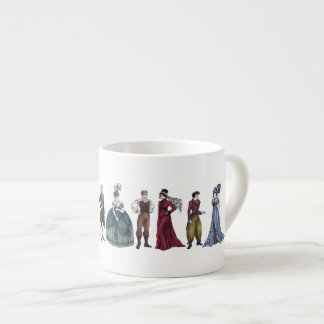 Regency Fashion Jane Austen Espresso or Tea Mug