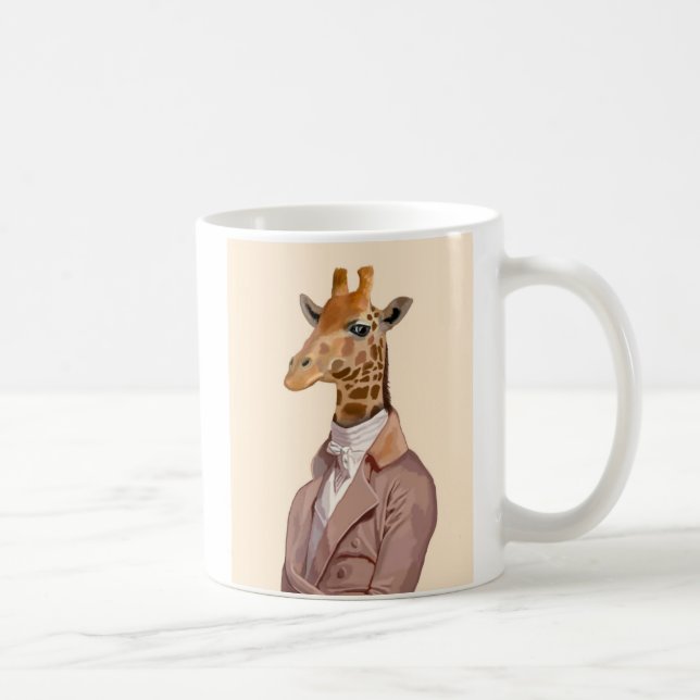 Regency Giraffe 2 Coffee Mug (Right)