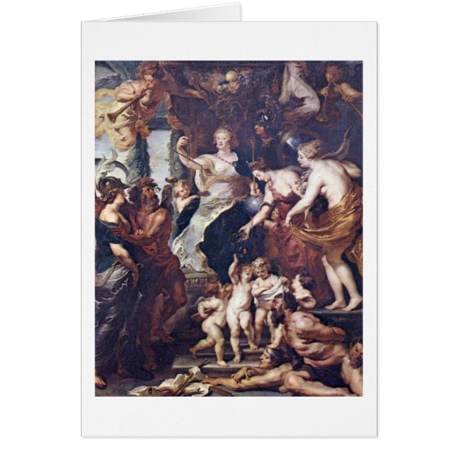 Regency Of Marie De Medici By Peter Paul Rubens (Front)