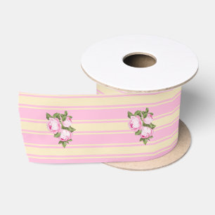 Regency Roses Satin Ribbon
