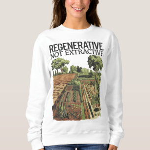 Regenerative Farming Permaculture Design Sweatshirt