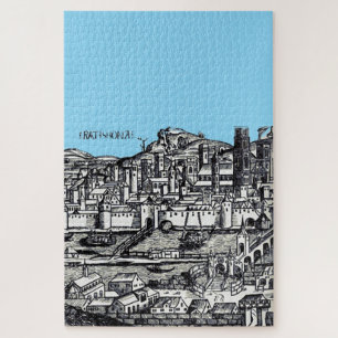 Regensburg city in eastern Bavaria Jigsaw Puzzle