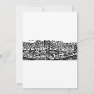 Regensburg city in eastern Bavaria Thank You Card