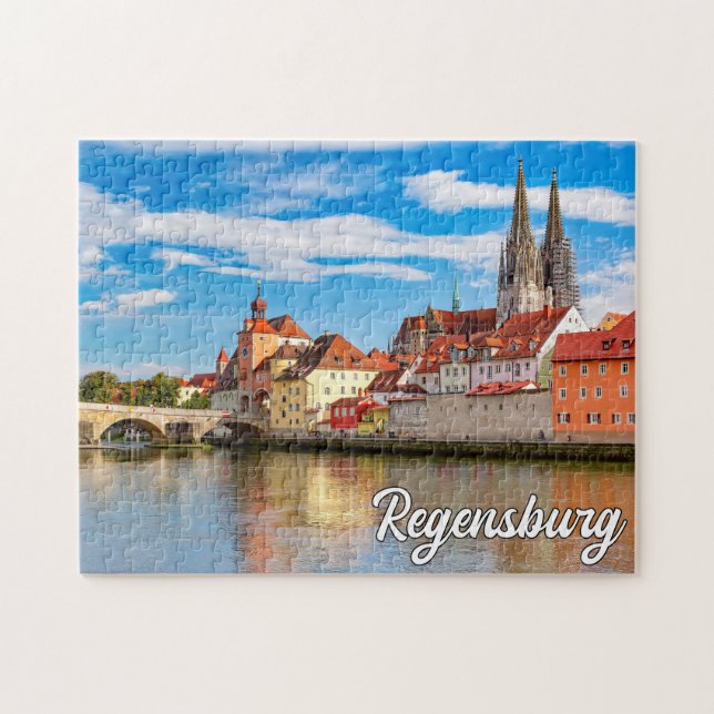 Regensburg, Germany Jigsaw Puzzle (Horizontal)
