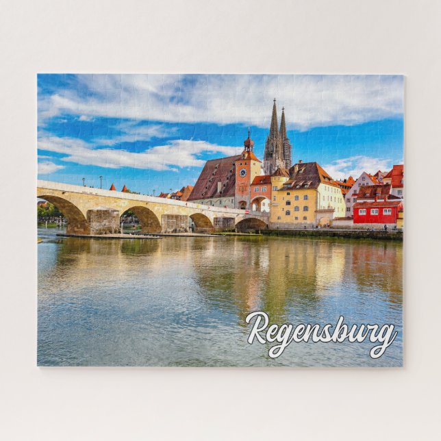 Regensburg, Germany Jigsaw Puzzle (Horizontal)