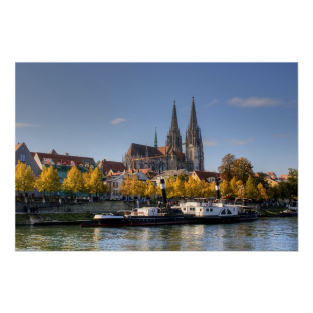 Regensburg , Germany Poster (Front)