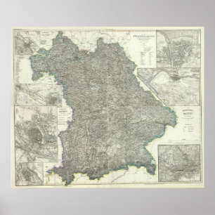 Regensburg Region of Germany Poster