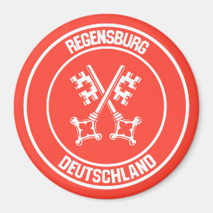 Regensburg Round Emblem Magnet