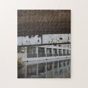 Regent's Canal Bridge London United Kingdom UK Jigsaw Puzzle