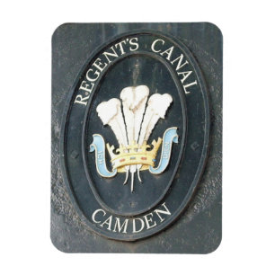 Regent's Canal - Camden Lock - London - Magnet