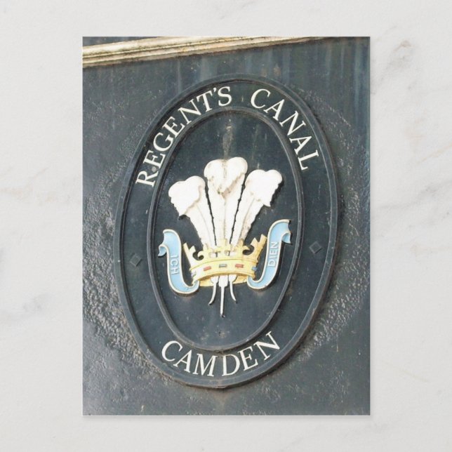 Regent's Canal - Camden Lock - London - Postcard (Front)