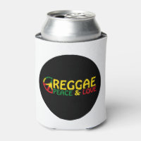 Reggae art with positive words Peace and Love