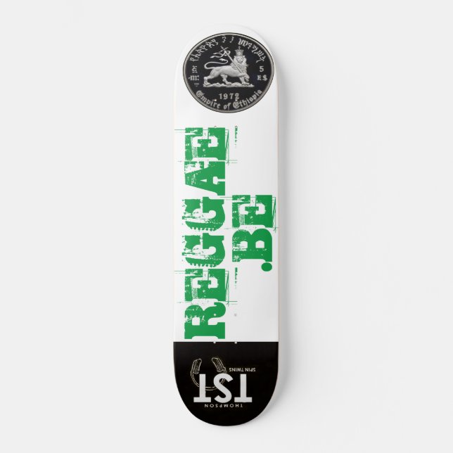 REGGAE .BE Skateboard (Front)