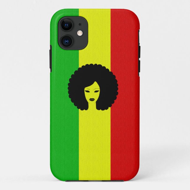 Reggae Case-Mate iPhone Case (Back)