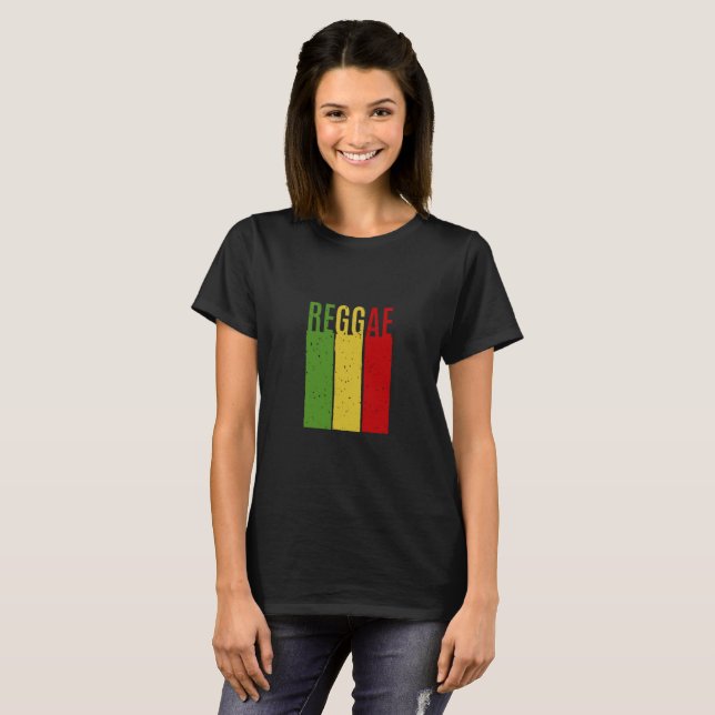 Reggae Colours T-Shirt (Front Full)
