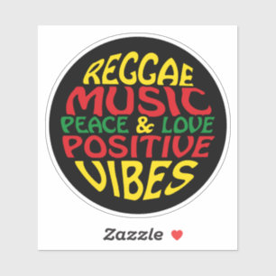 Reggae design with positive sayings and quotes