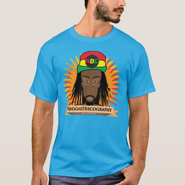 Reggae Discography RastaMan T-Shirt (Front)