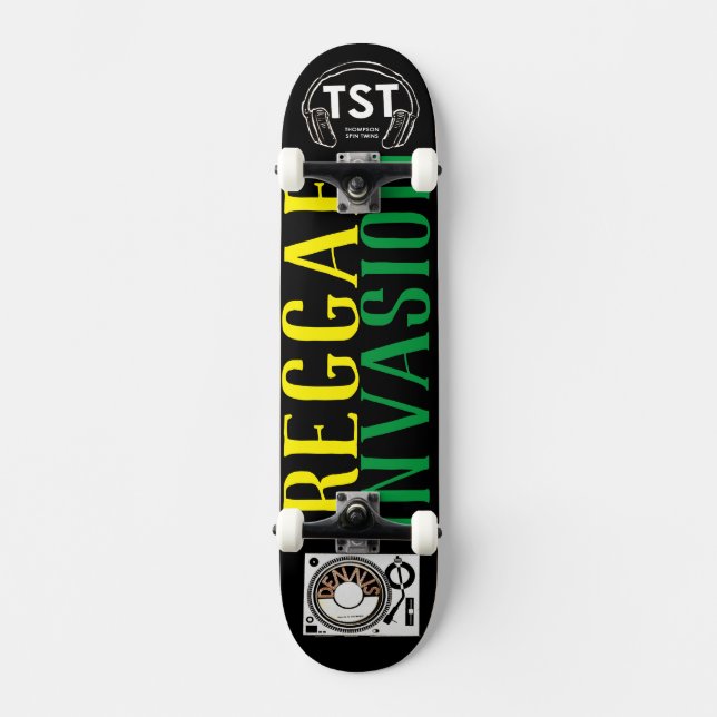 REGGAE  INVASION Skateboard (Front)