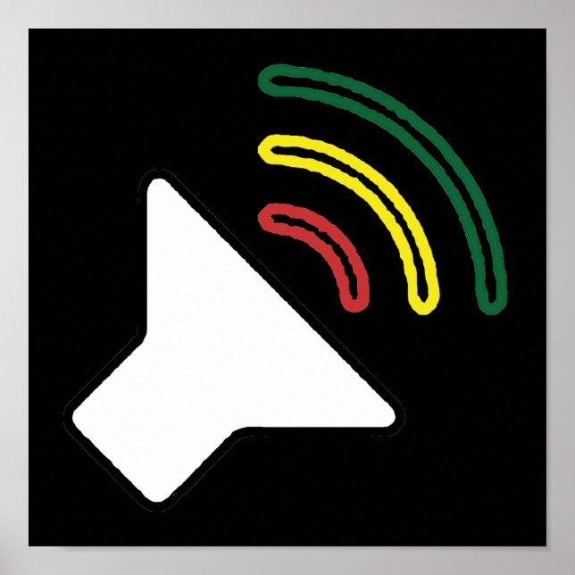 Reggae Listen Poster (Front)