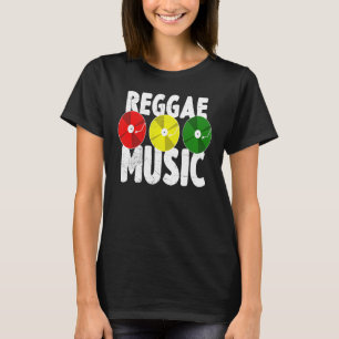 Reggae Men Women One Love Red Green Yellow Jamaica T-Shirt
