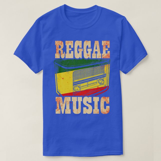 Reggae Music 4 T-Shirt (Design Front)