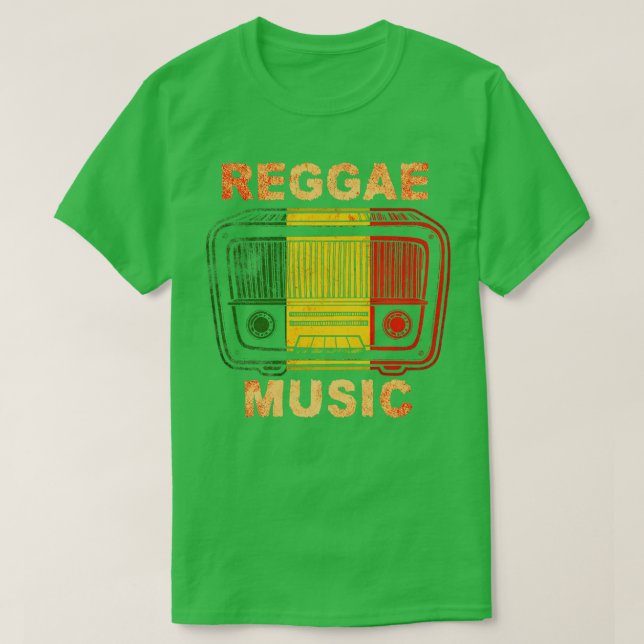 Reggae Music 6 T-Shirt (Design Front)