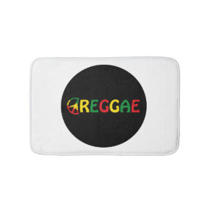 Reggae Music Bath Mat