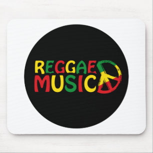 Reggae Music design, reggae art Mouse Pad
