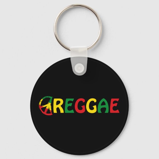 Reggae Music Key Ring (Front)