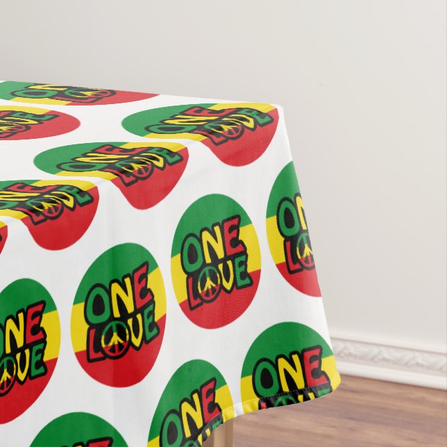 Reggae One Love Tablecloth (In Situ)