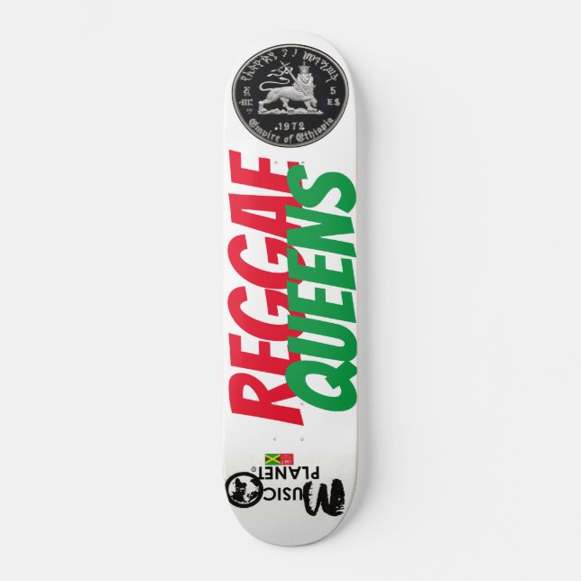 REGGAE QUEENS / TST Skateboard (Front)
