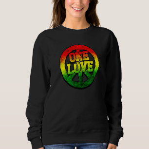 Reggae Rastafari Rasta Jamaica Reggaeton Rasta Pe Sweatshirt