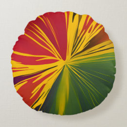 Reggae Rays Round Cushion