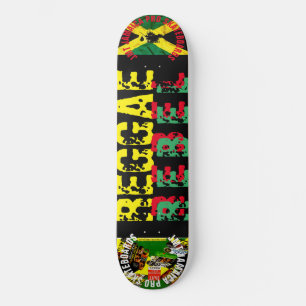 REGGAE REBEL  8 1/4" Skateboard Deck