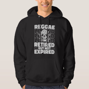 Reggae Retired Music Rastafarian Rastafari Rasta Hoodie