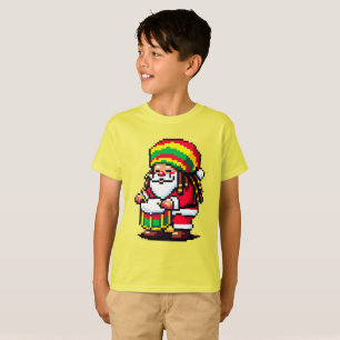 Reggae Rhythms with Santa - Christmas Beat T-Shirt