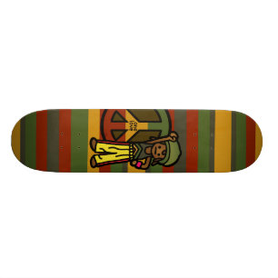 reggae ride. skateboard