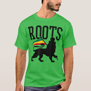Reggae Roots Lion of Judah Rastafari Rasta Music G T-Shirt