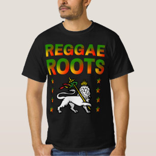 REGGAE ROOTS RASTA LION OF JUDA T-Shirt