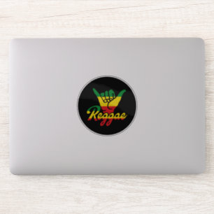 Reggae Shaka Hands with reggae colours