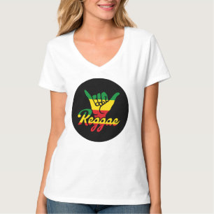 Reggae Shaka Hands with reggae colours T-Shirt